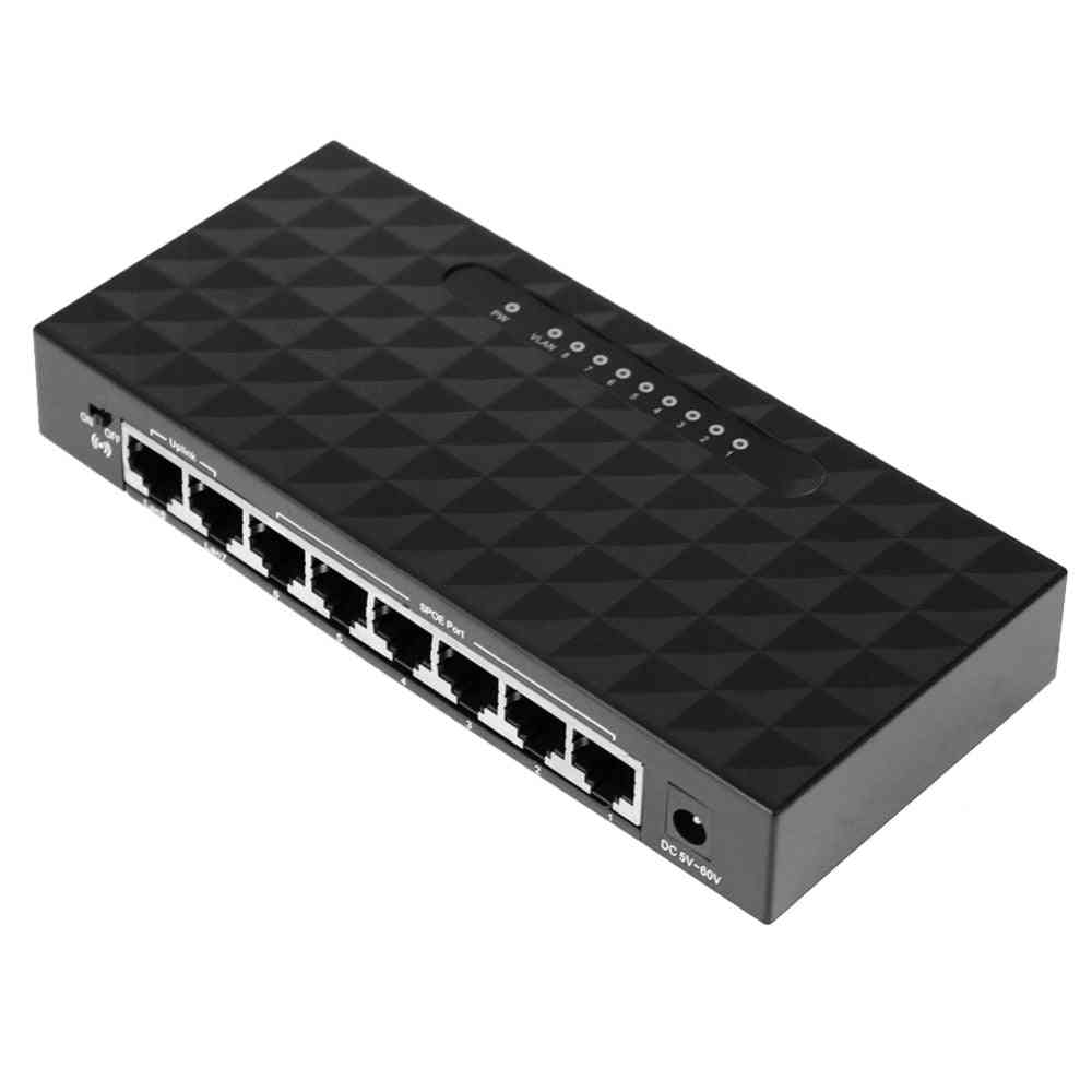 Poe бърз Ethernet мрежов комутатор lan hub ethernet интелигентен превключвател за поддръжка на nvr рутер