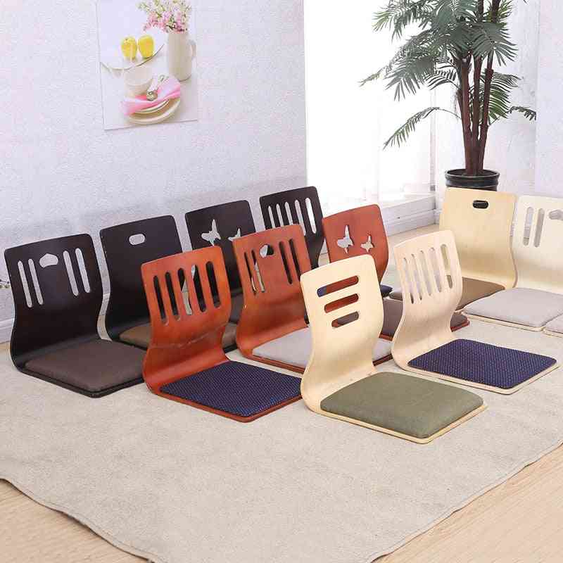 Floor Seating Chair With Cushion Seat-furniture For Living Room