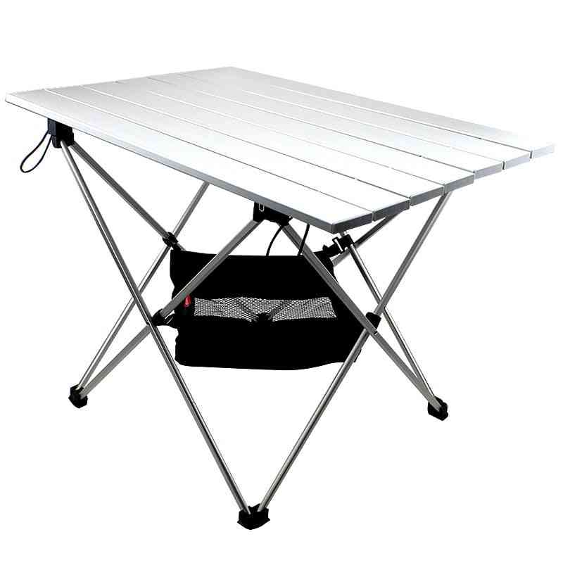 Folding, Roll-top Lightweight Portable Stable Camping Table