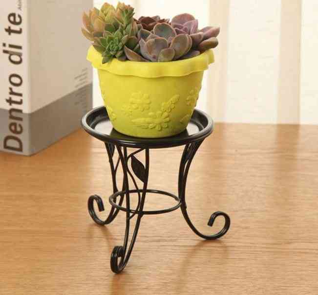Mini Metal Pot Stand Plants Stand Flower Stand Succulent Indoor Outdoor Pot Holder