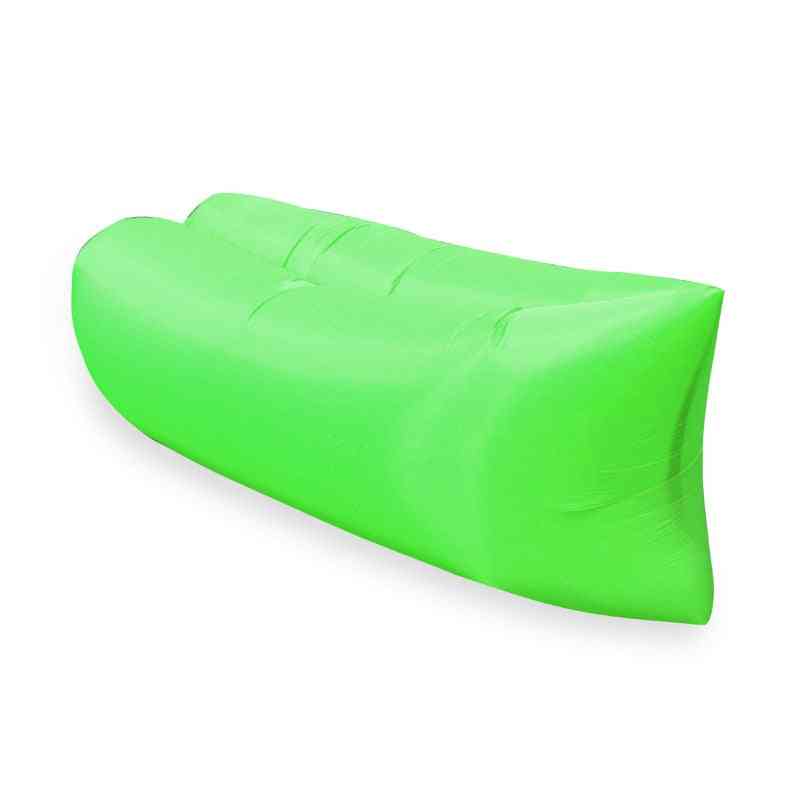 Outdoor Camping Inflatable Sofa, Portable Ultralight Beach Sleeping Bag Air Bed