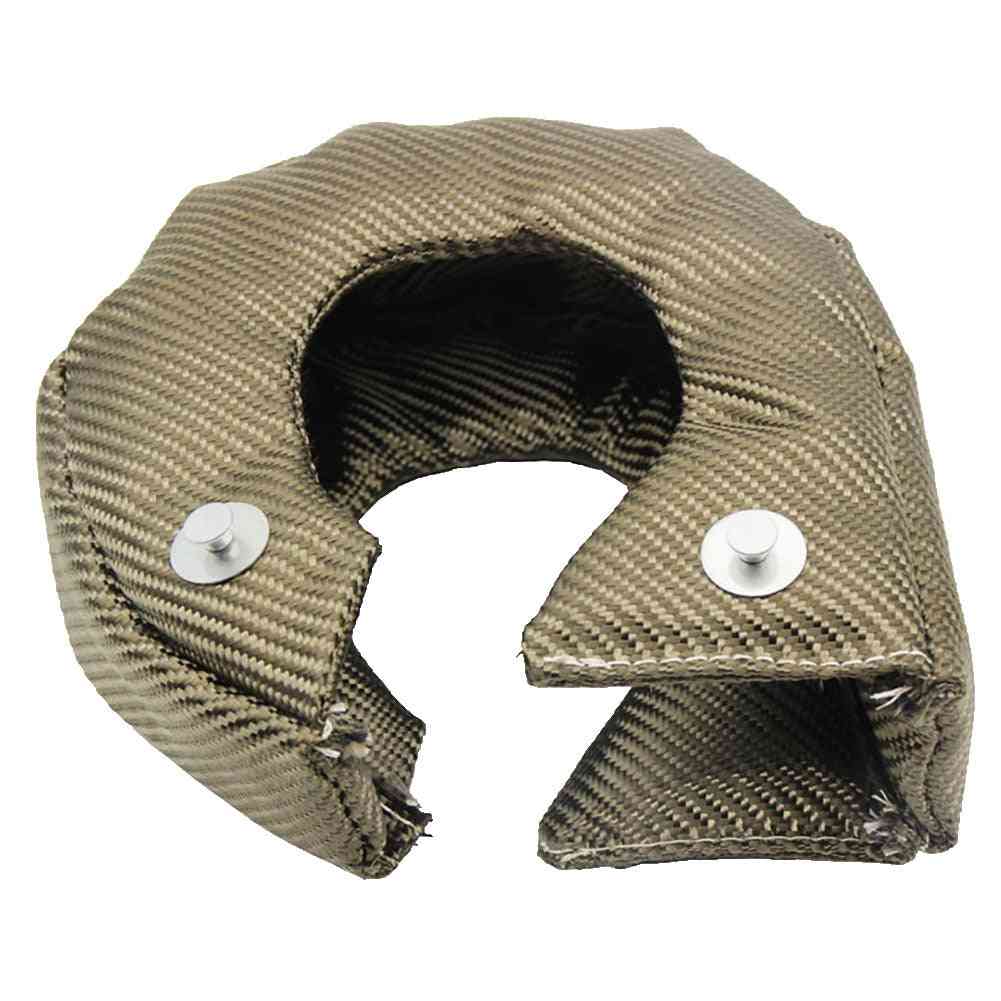 Car Turbo Protection Blanket Heat Shield Barrier Turbocharger Wrap Cover