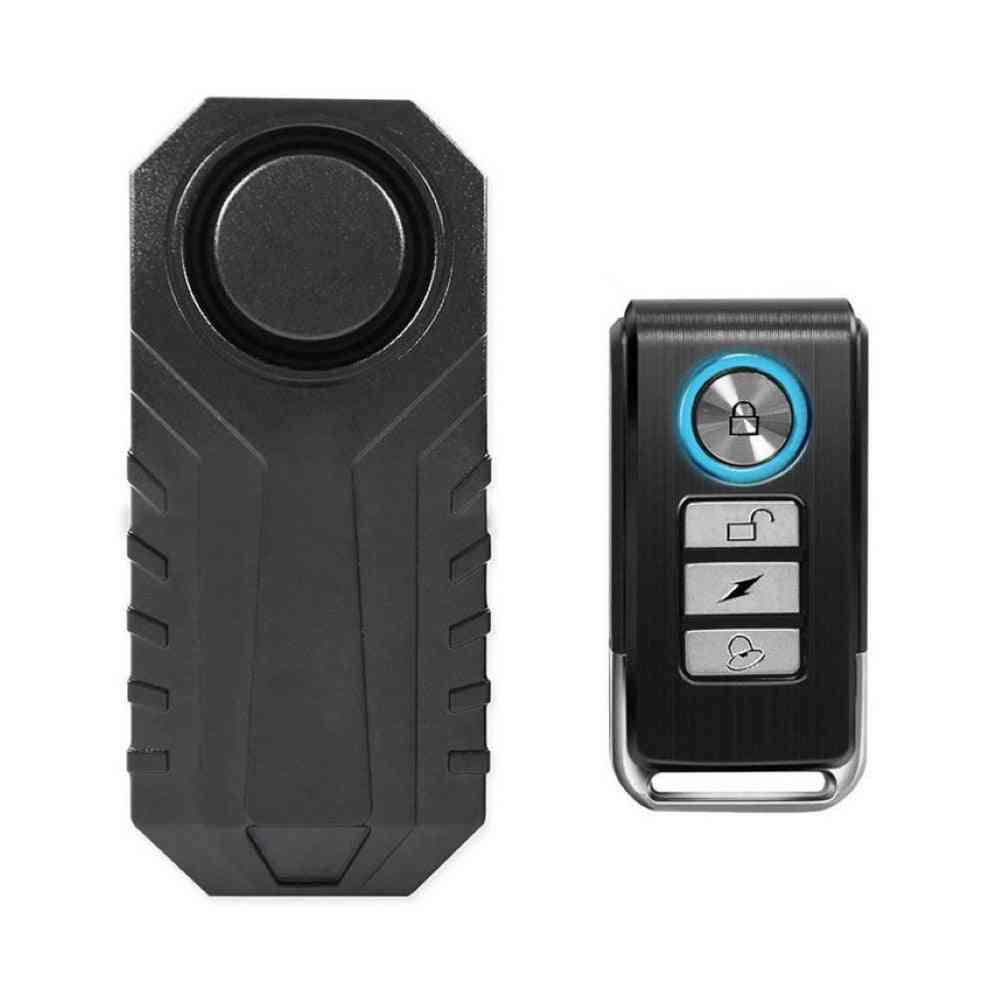 Remote Control Electric Bike Security, Anti-theft Vibration Sensor Warning Alarm, Motorcycle Accessories  Speakers
