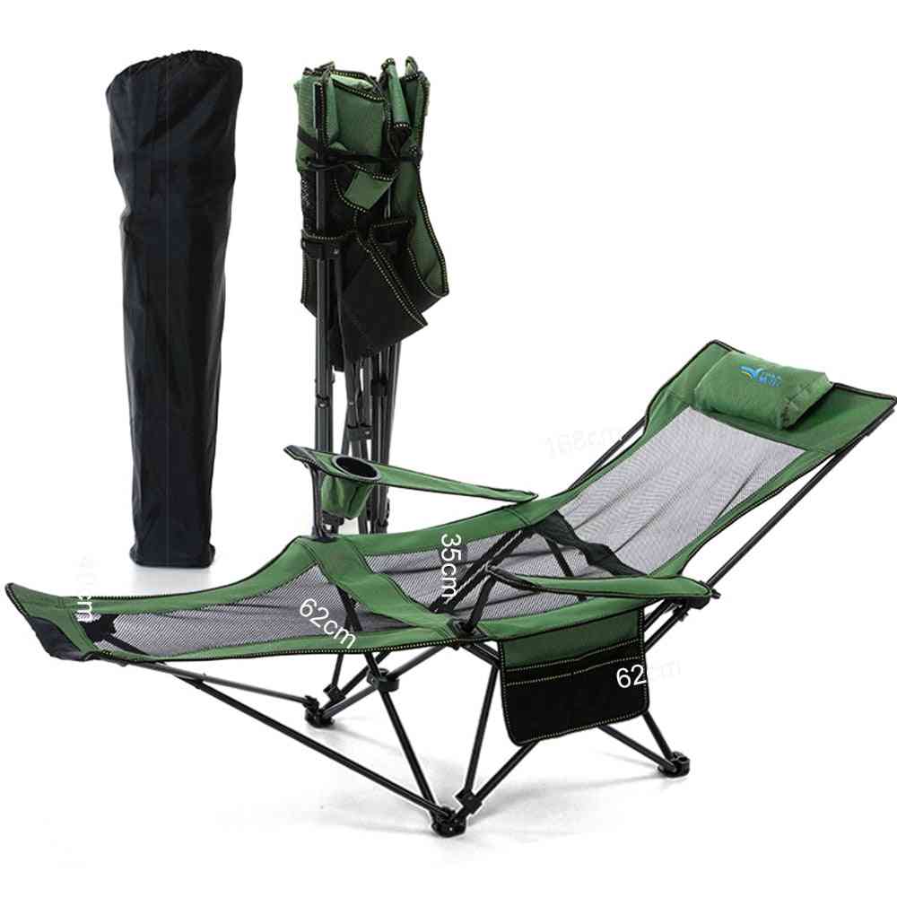 Pláž s taškou přenosné skládací židle rybářské kempingové křeslo sedadlo