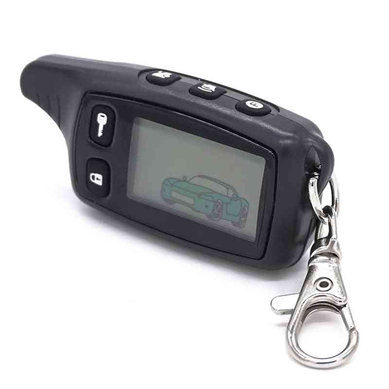 Lcd Remote For Tomahawk Tw9010 Two Way Car Alarm System Keychain