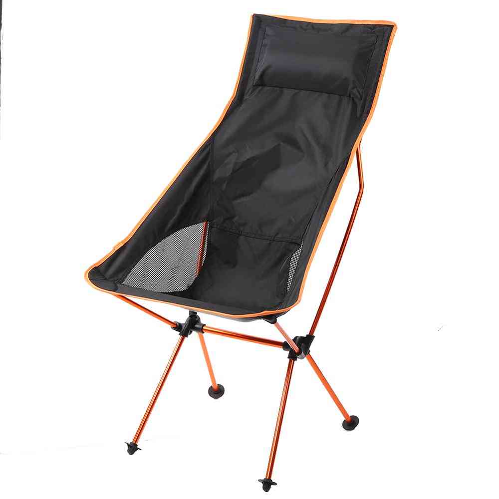 Foldable Chair, Seat With Pillow