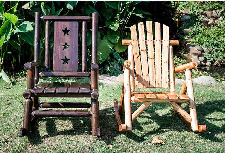 Outdoor Furniture Wooden Rocking Chair
