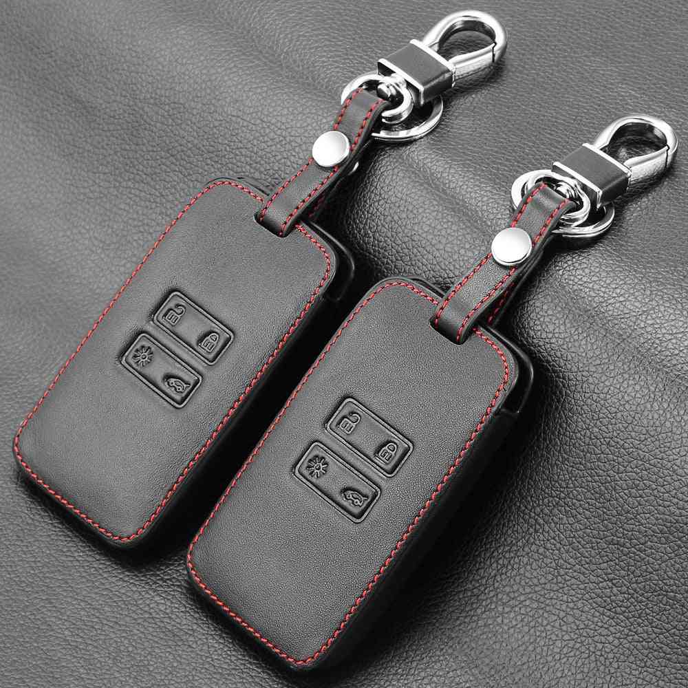 Genuine Leather Cover Case For Car Key