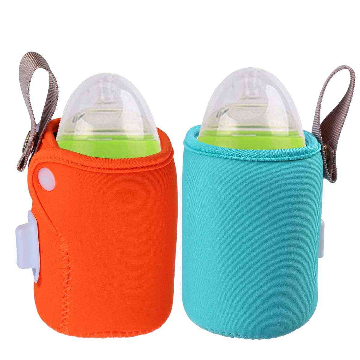 Usb Milk Warmer, Portable Travel Cup, Nursing Bottle Cover, Warmer Heater Bag