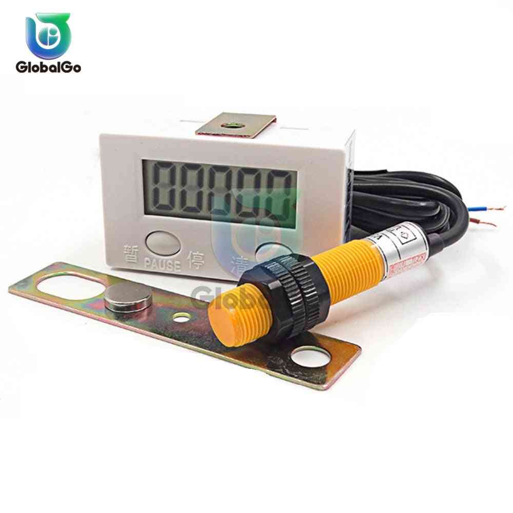 Magnetic Induction Lcd Digital Display Counter-industry Magnetic Proximity Sensor