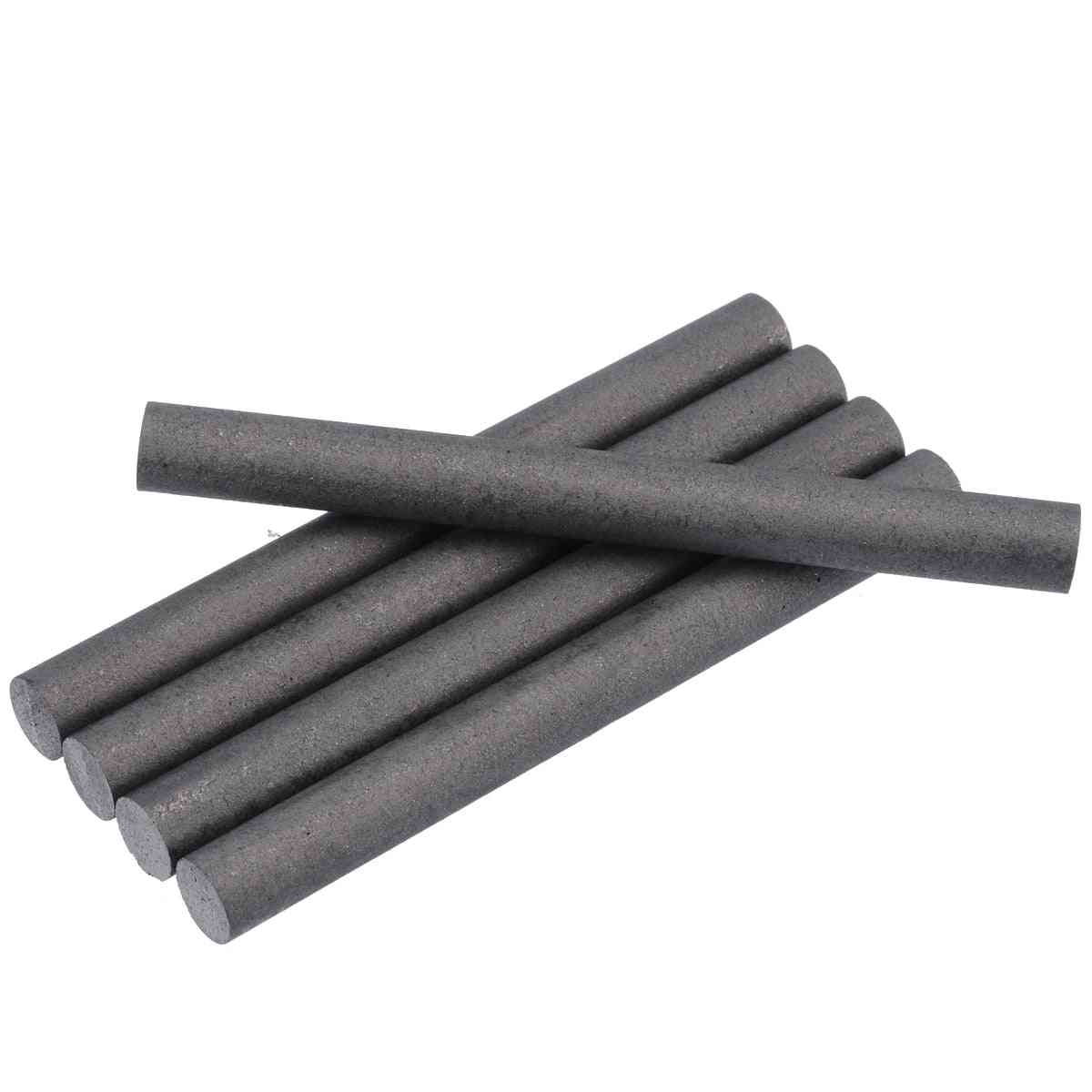 5pcs Graphite Electrode Mayitr Carbon Rods, Cylinder Rods Bars Industry Tools
