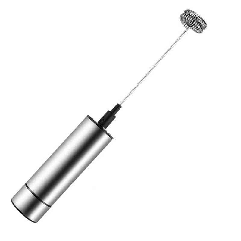 Milk Frother, Handheld Electric Portable Foamer And Drink Mixer
