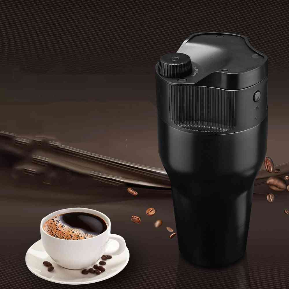 Mini automatisk kaffebryggare usb bärbar återanvändbar espressomugg