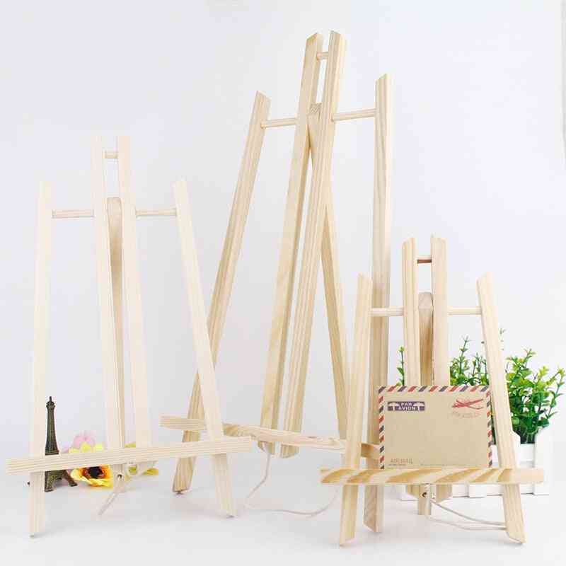 Chevalet de table en bois de hêtre pour la peinture d'artiste, support en bois de métier
