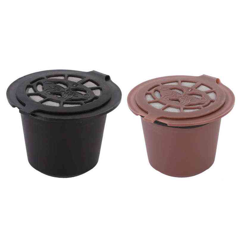 Stainless Steel Reusable Refillable Coffee Capsule Cup