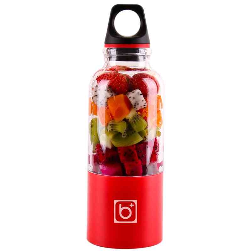 Portable Electric Usb Rechargeable Vegetables Fruit Juice Maker Bottle