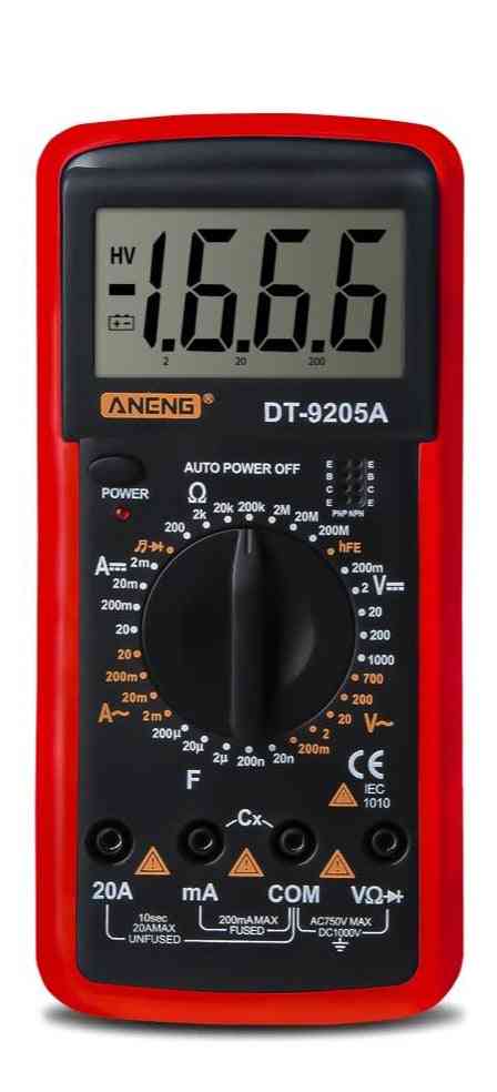 Digital Multimeter, Transistor Tester Electrical Ncv Test Meter