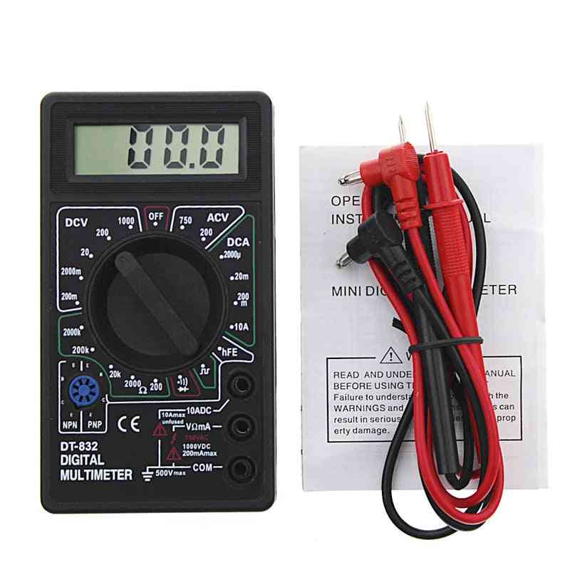 Professional Digital Multimeter With Lcd Display