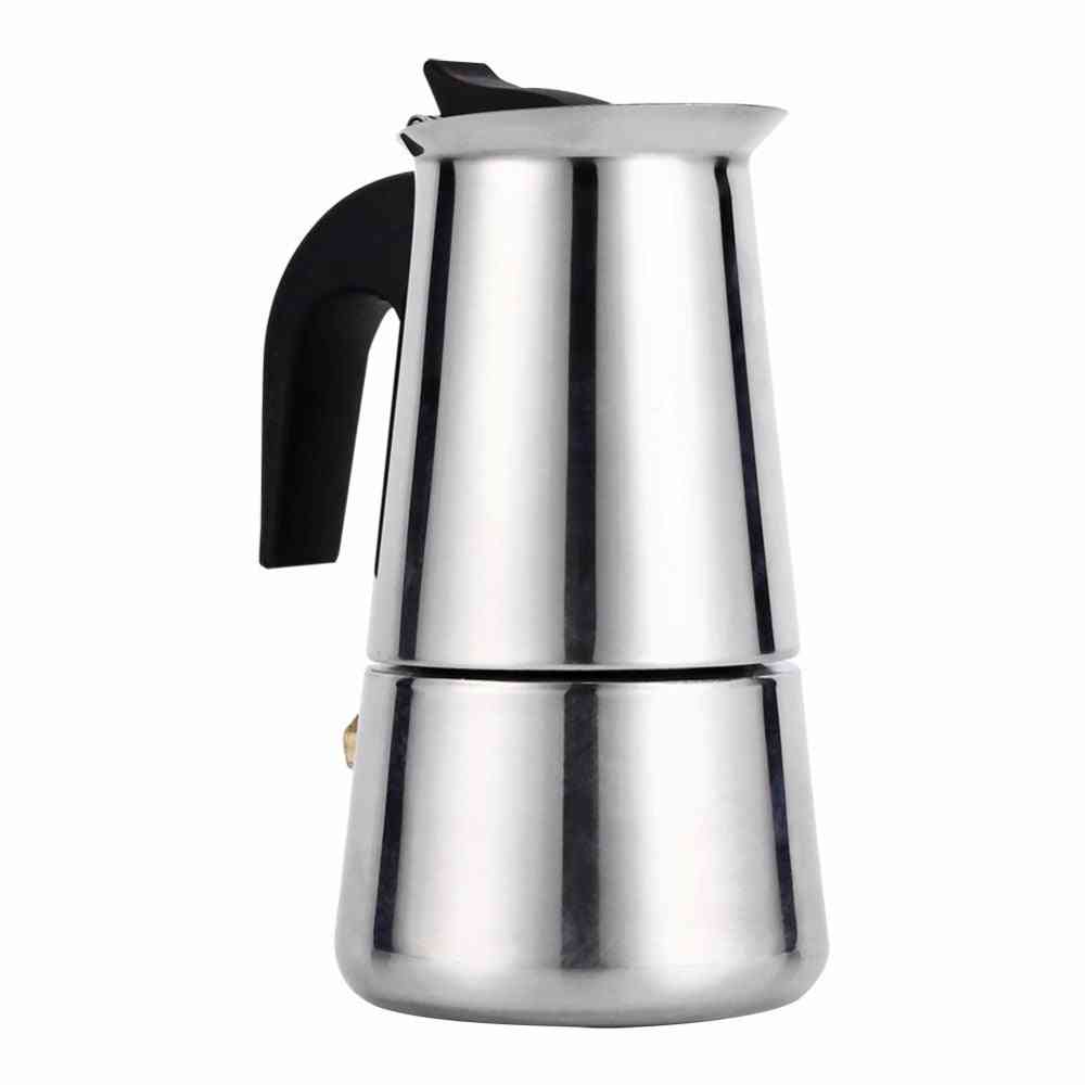 Caffettiera espresso pentola strumento piano cottura, filtro percolatore macchina latte caffettiera