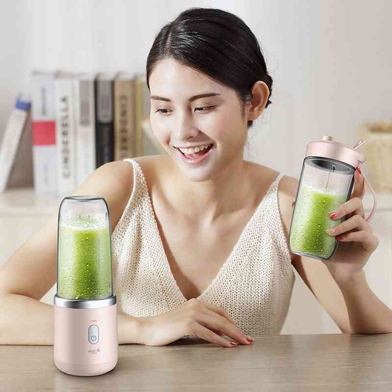 Portable Automatic Multipurpose Usb Rechargable Mini Juice Cup Cut Mixer