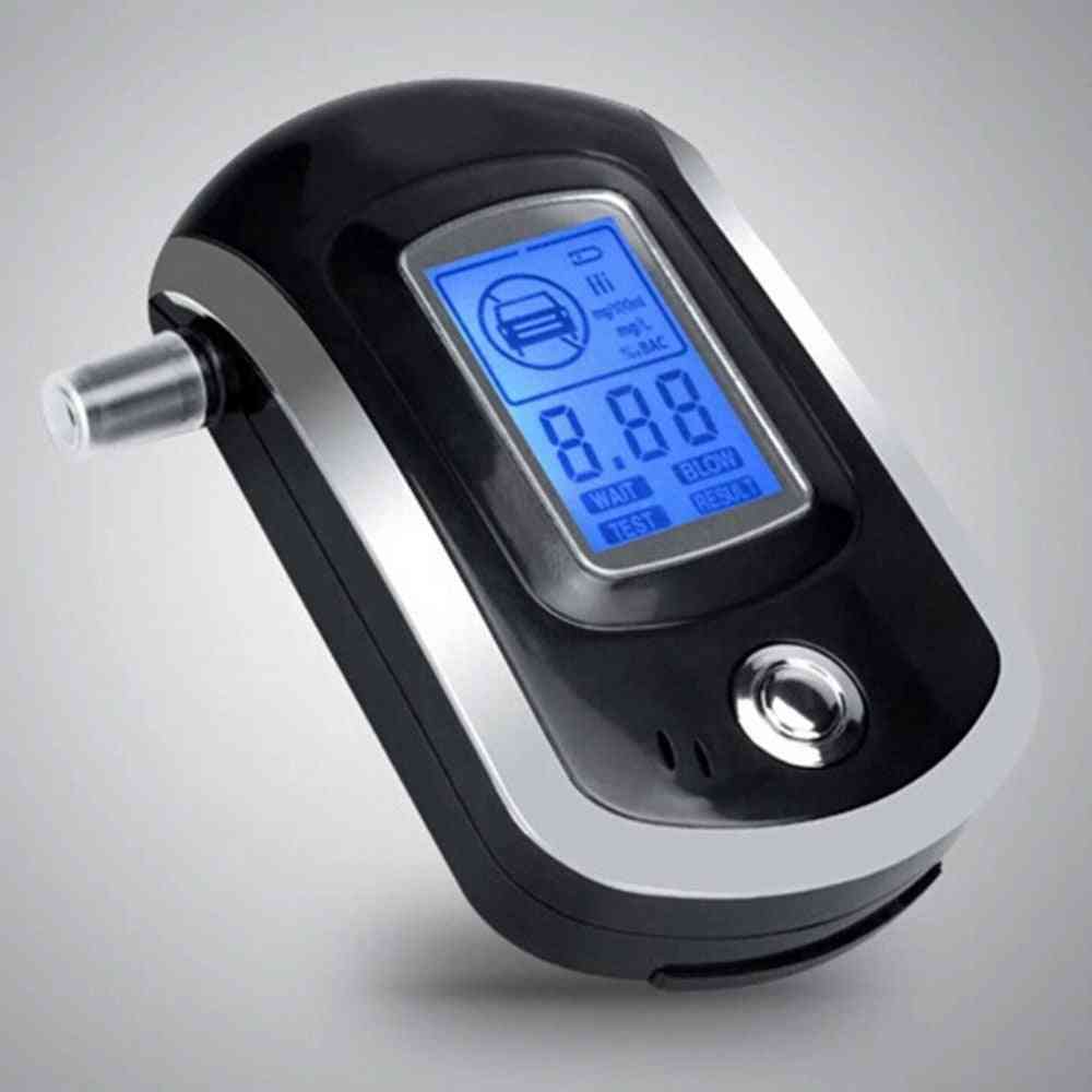 Digital Breath Alcohol Tester Breathalyzer With Lcd Dispaly