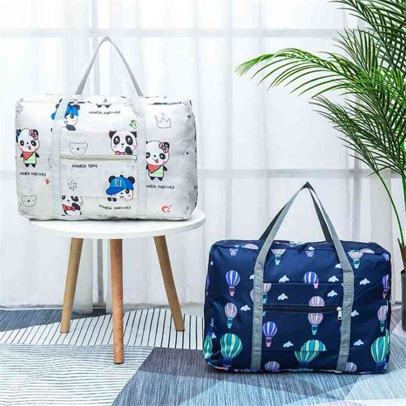 Folding Travel Bag, Large Capacity Waterproof Tote Handbags