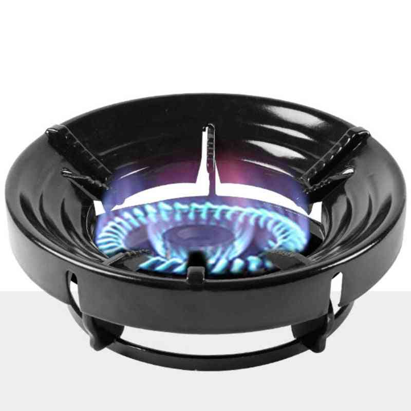 Opening Gas Stove, Energy Saving Cover, Windproof Disk, Fire Reflection, Windshield Bracket Accessories