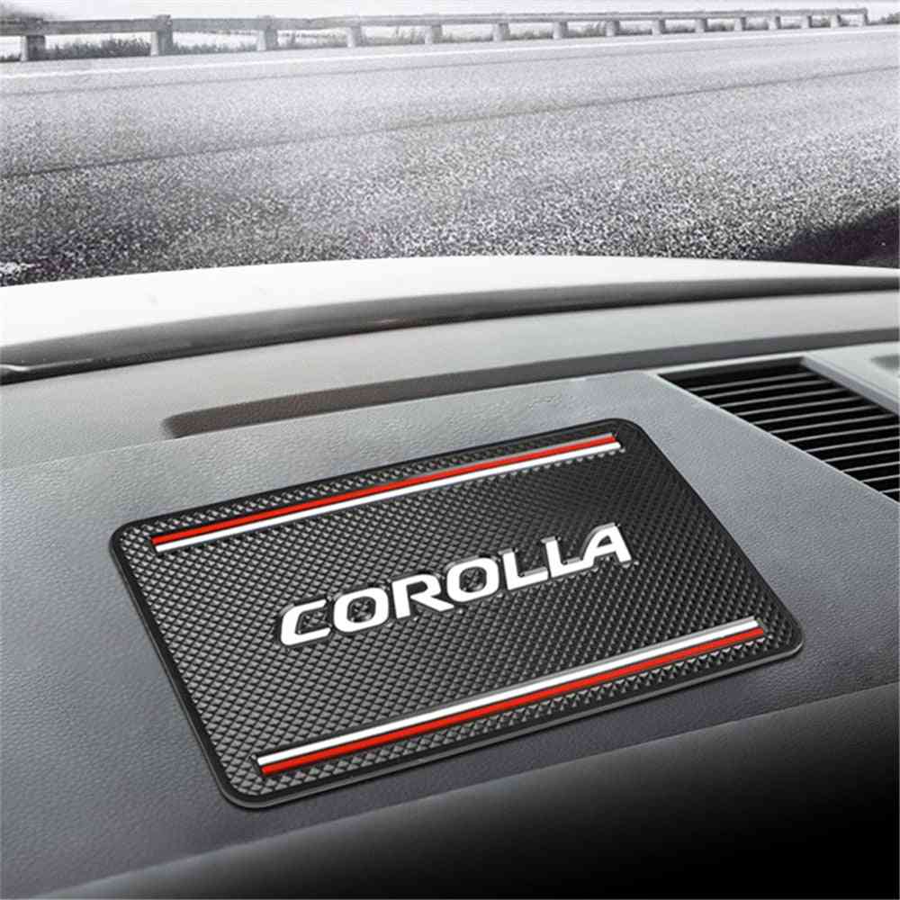 Bil halksäker matta instrumentbräda klibbig pad halksäker matta hållare för Toyota Corolla tillbehör bil styling