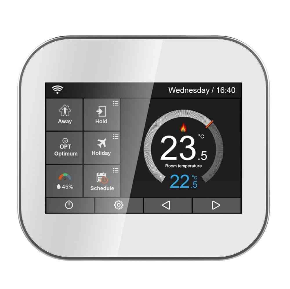 Wifi Touch Thermostat For Water Heating/radiator Valve, Control By Smart Phone