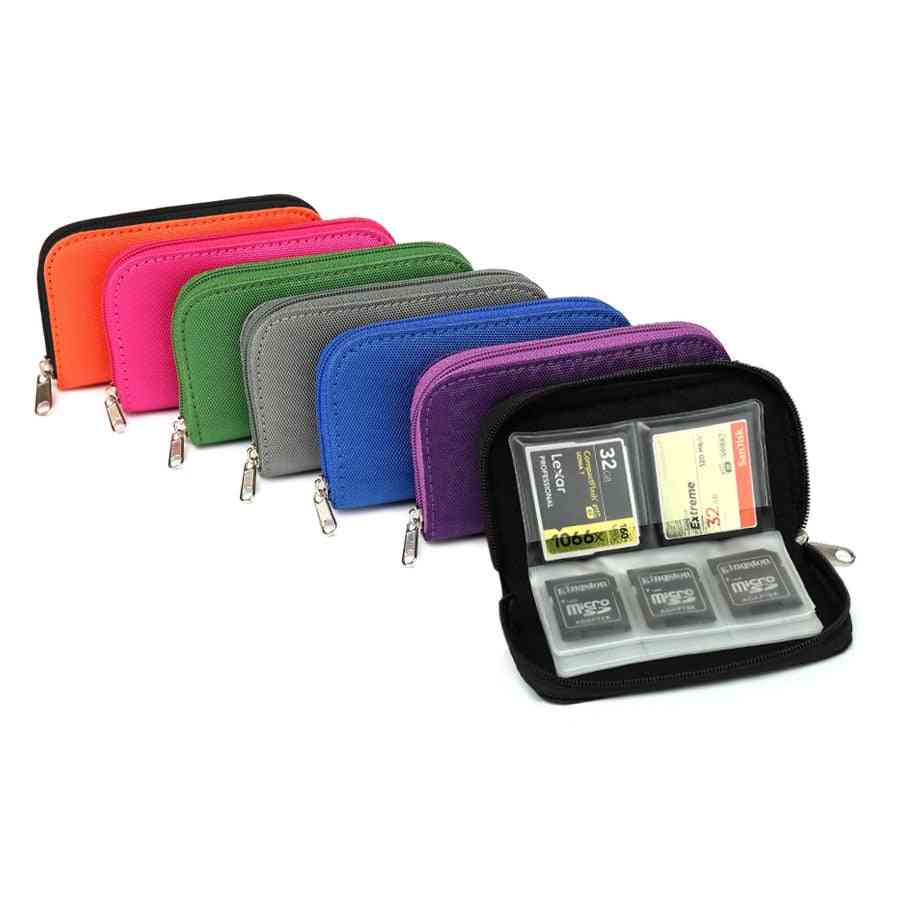 Almacenamiento de tarjeta de memoria sd / bolsa de transporte - billetera protectora
