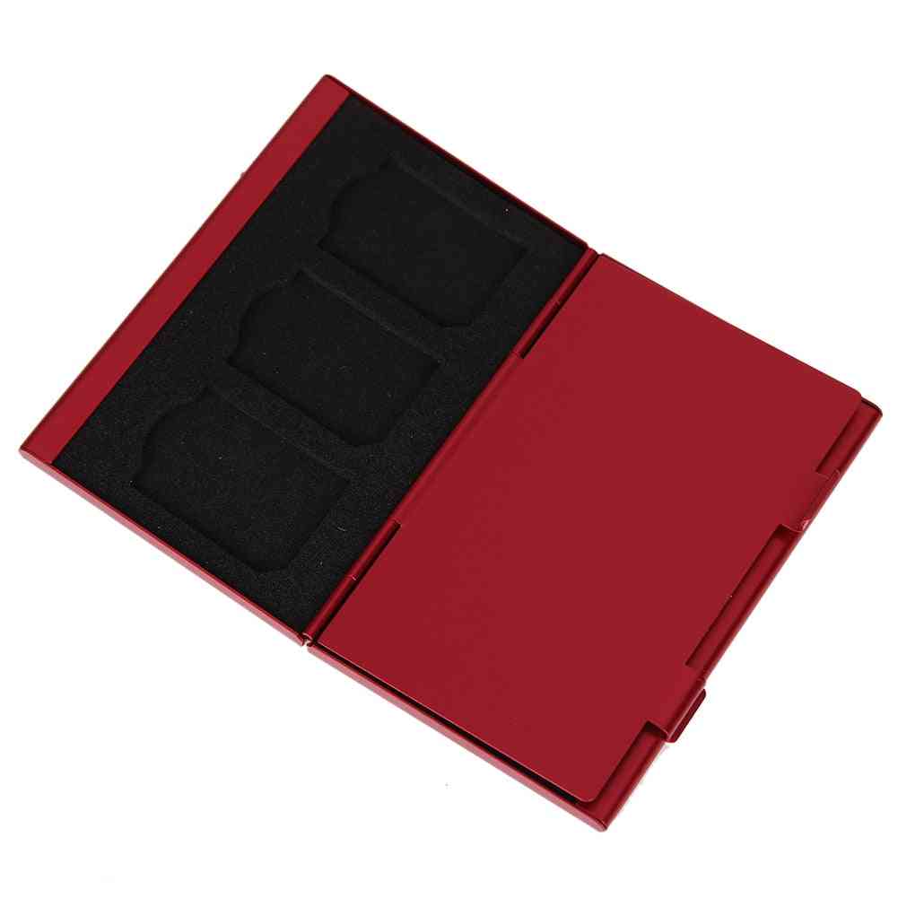 Memory Card Case, Portable Deck 8tf & 4sd Cards Storage Holder Box