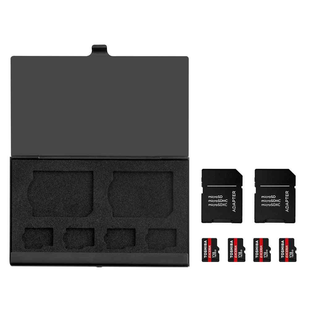Minneskortförvaringsfodral, micro SD-hållare, väska