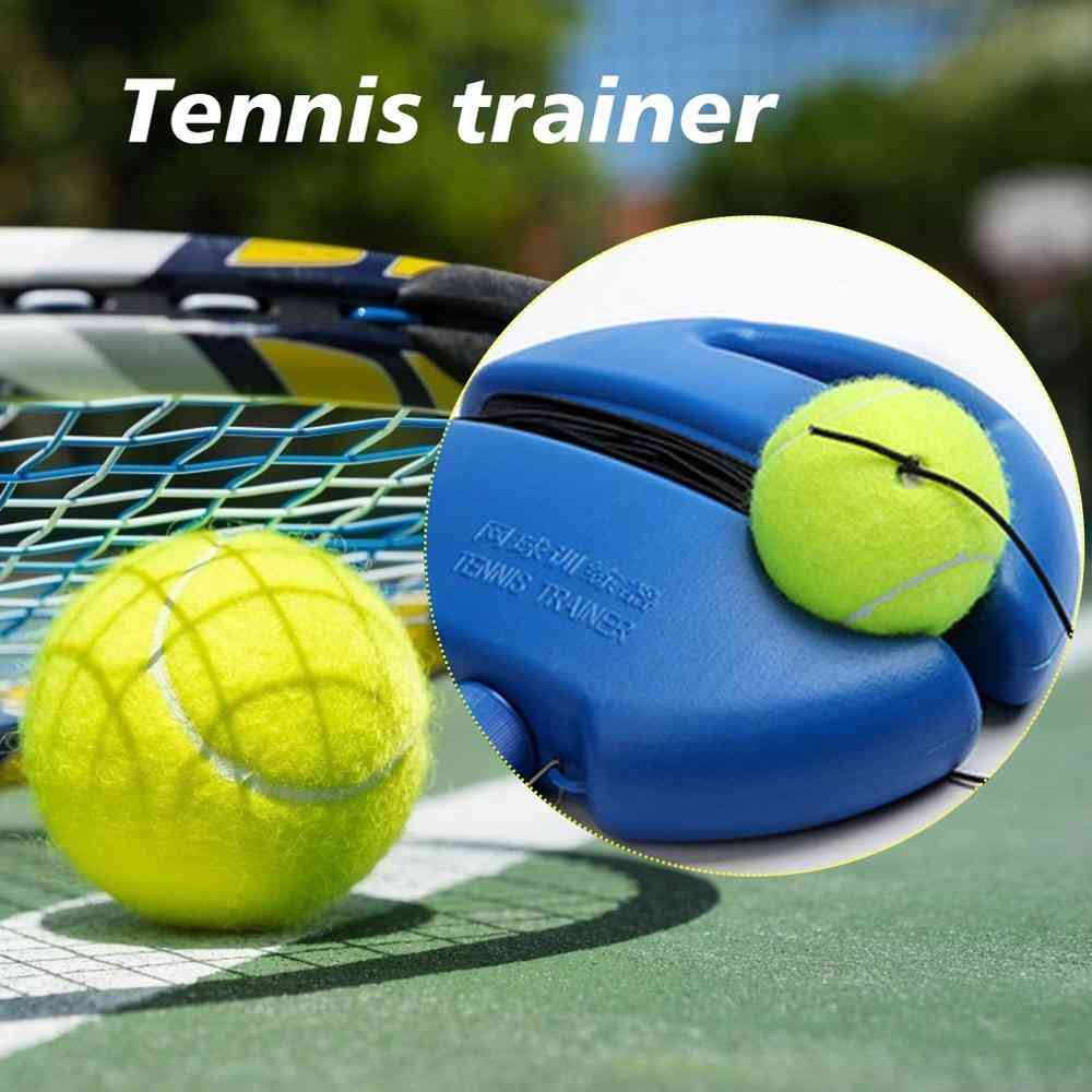 Zelflerend tennis-trainingsapparaat met bal