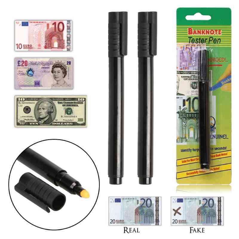 Valuta detector vals geld marker, nep bankbiljetten tester pen