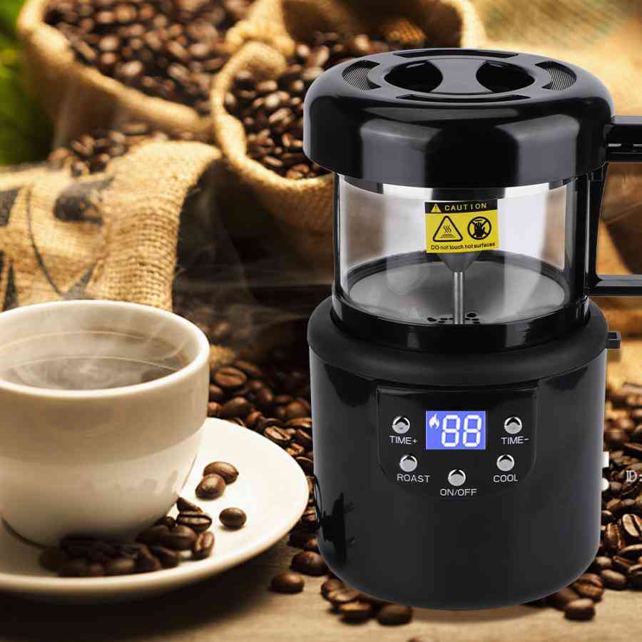 Mini Household Coffee Roasting Machine, Baking Tools, Grinder, Kitchen Appliances