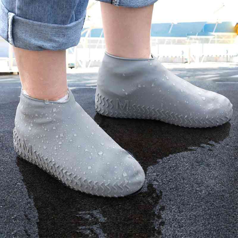 Reusable Silicone Waterproof Non-slip Shoes Protector Rain Boot Cover