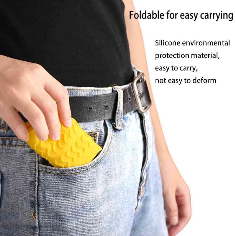 Reusable Silicone Waterproof Non-slip Shoes Protector Rain Boot Cover