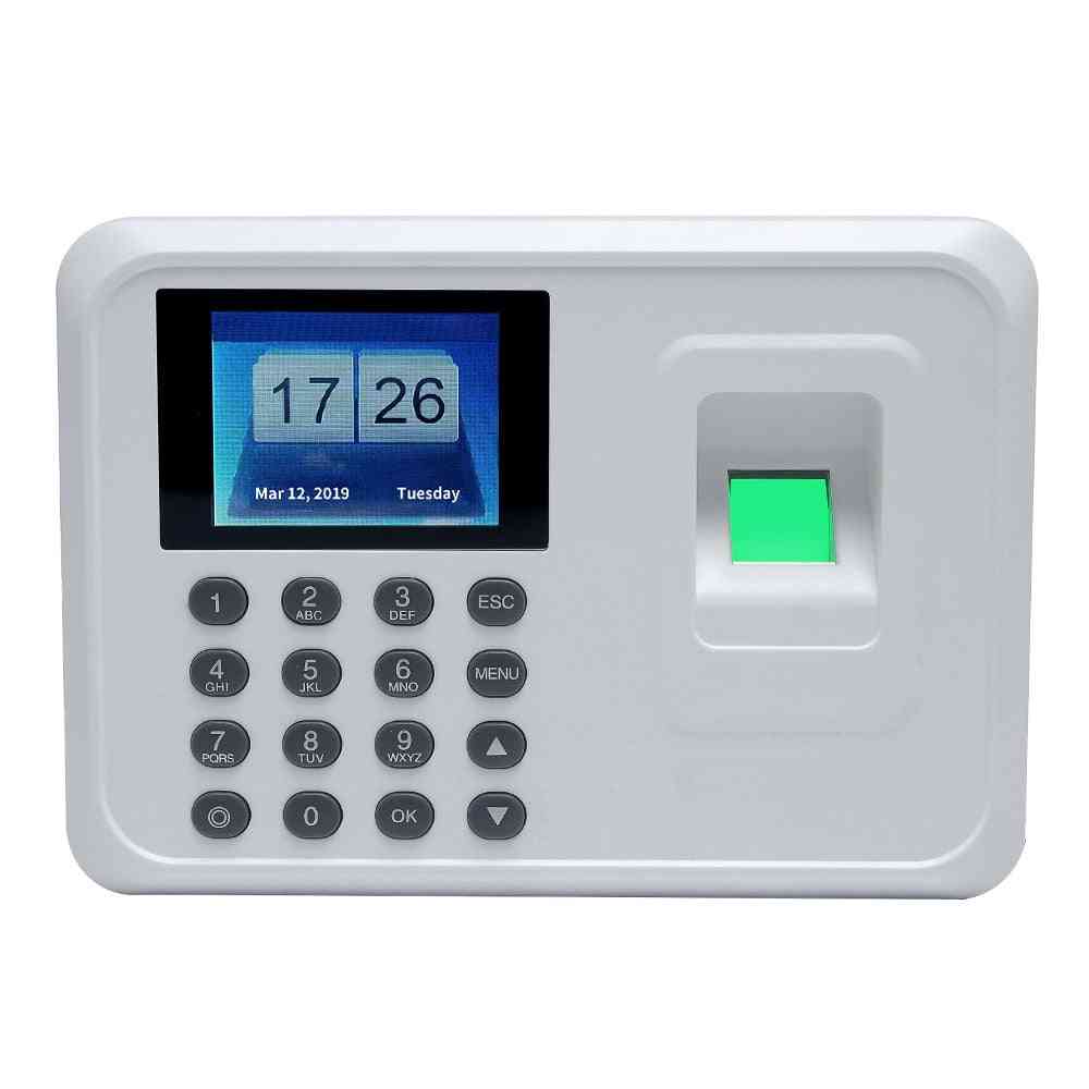 Biometrische vingerafdruk tijdregistratiesysteem klokrecorder