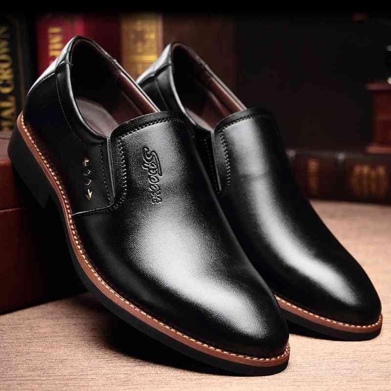 Mocassins en cuir de luxe pour hommes, chaussures chaussures