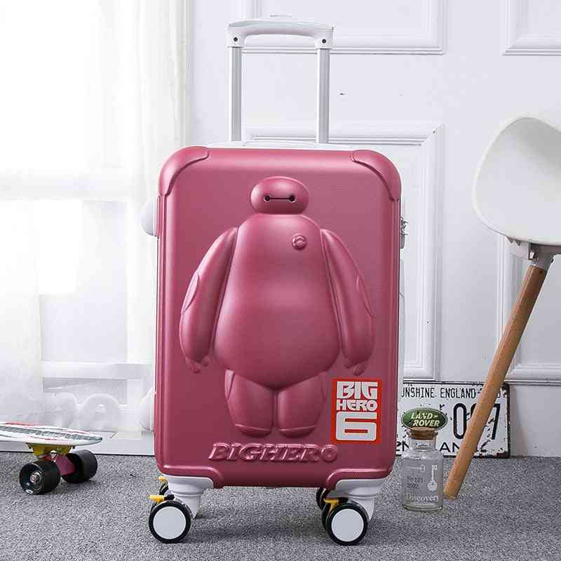 Travel Luggage  Rolling Suitcase, 3d Kid  Boarding Box