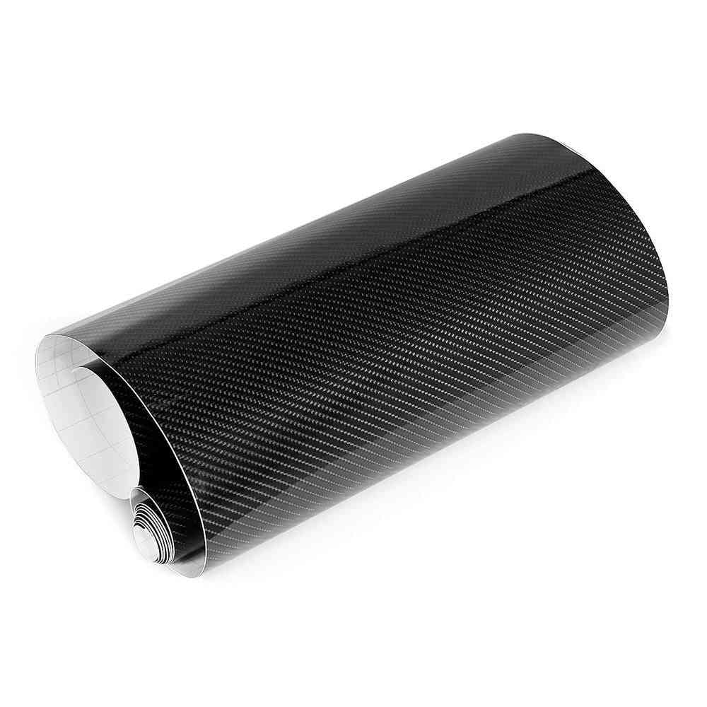 High Glossy 5d Carbon Fiber Wrapping Vinyl Film Stickers For Car