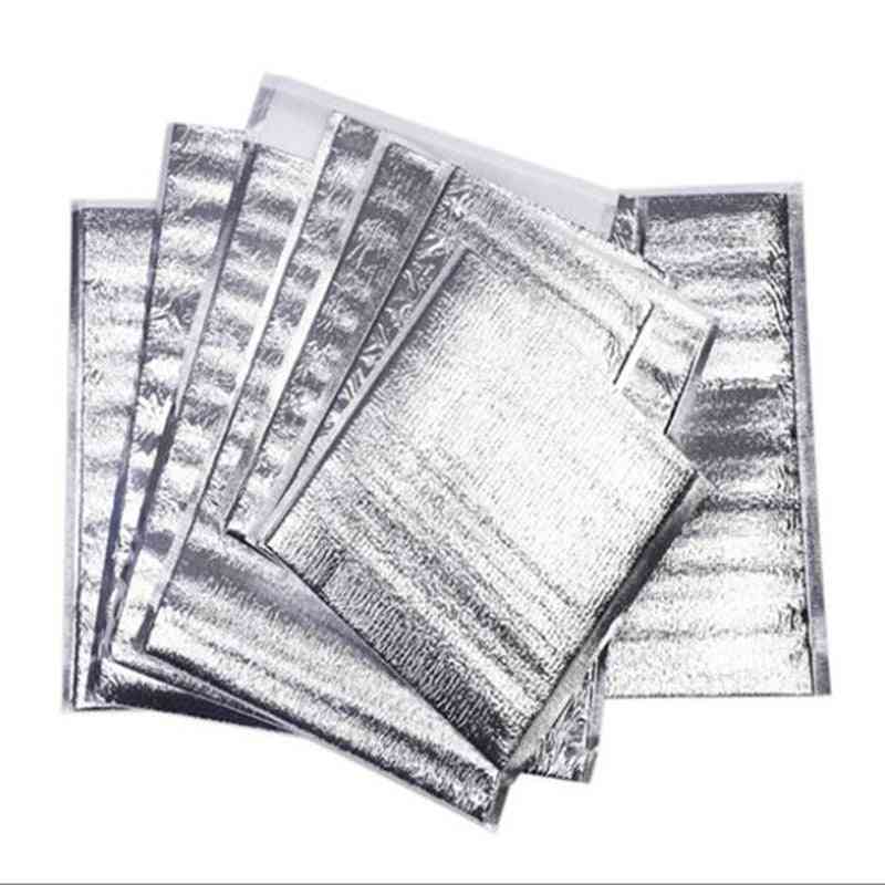 Aluminium Foil Fresh Transport Insulated Thermal Bags
