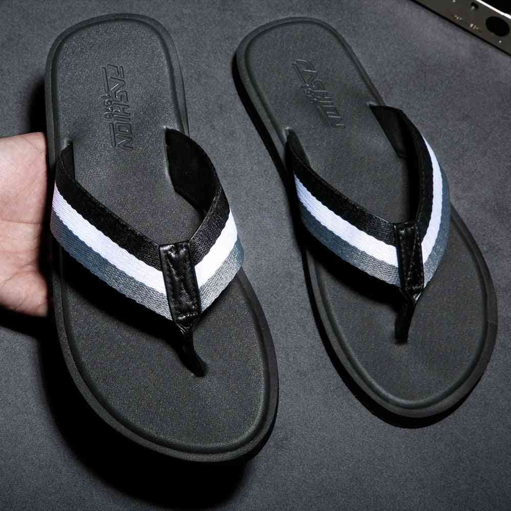 Men Flip Flops Summer Beach Slippers For Indoor Or Outdoor Sports