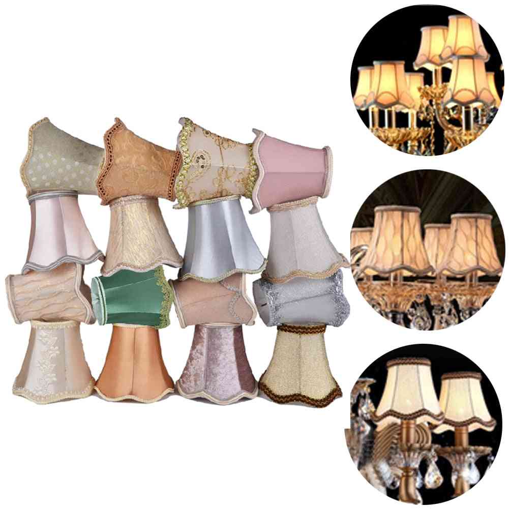 Crystal Wall Fabric Lampshade Style Modern Lamp Cover
