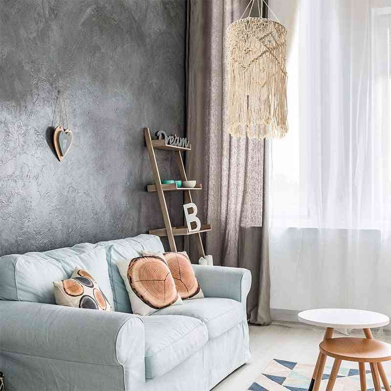 Hand-woven Living Room Ceiling Lamp Shade Bohemian