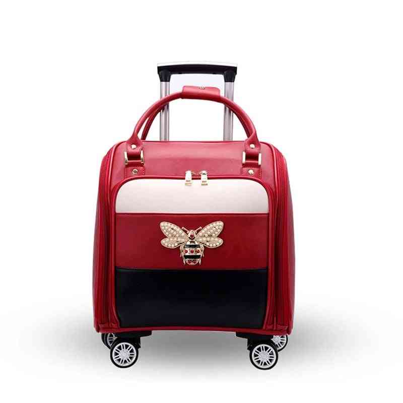 Fashion Light Trolley Luggage Rolling Suitcase