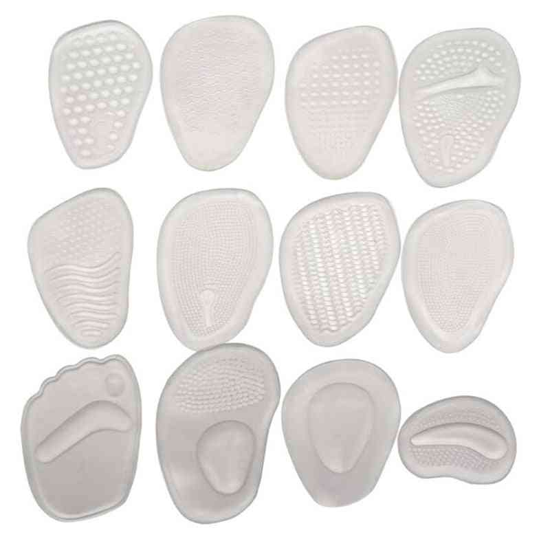 Women Soft Silicone Gel Cushion Insert Pad Shoes Insoles