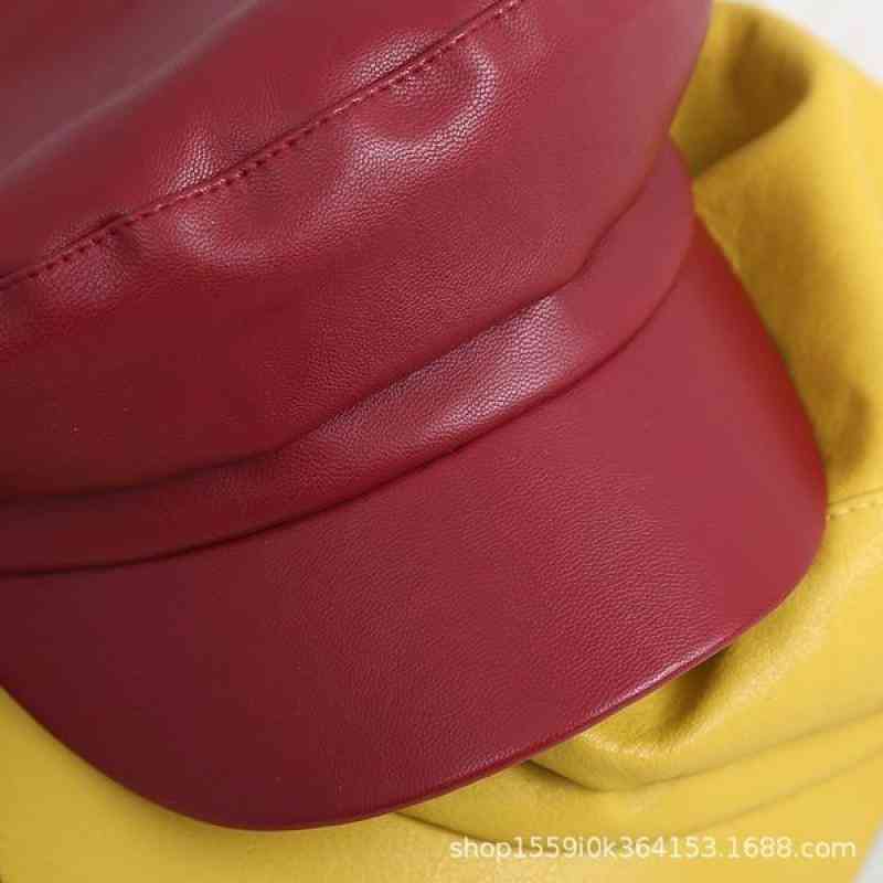 Military Classic Leather Hats