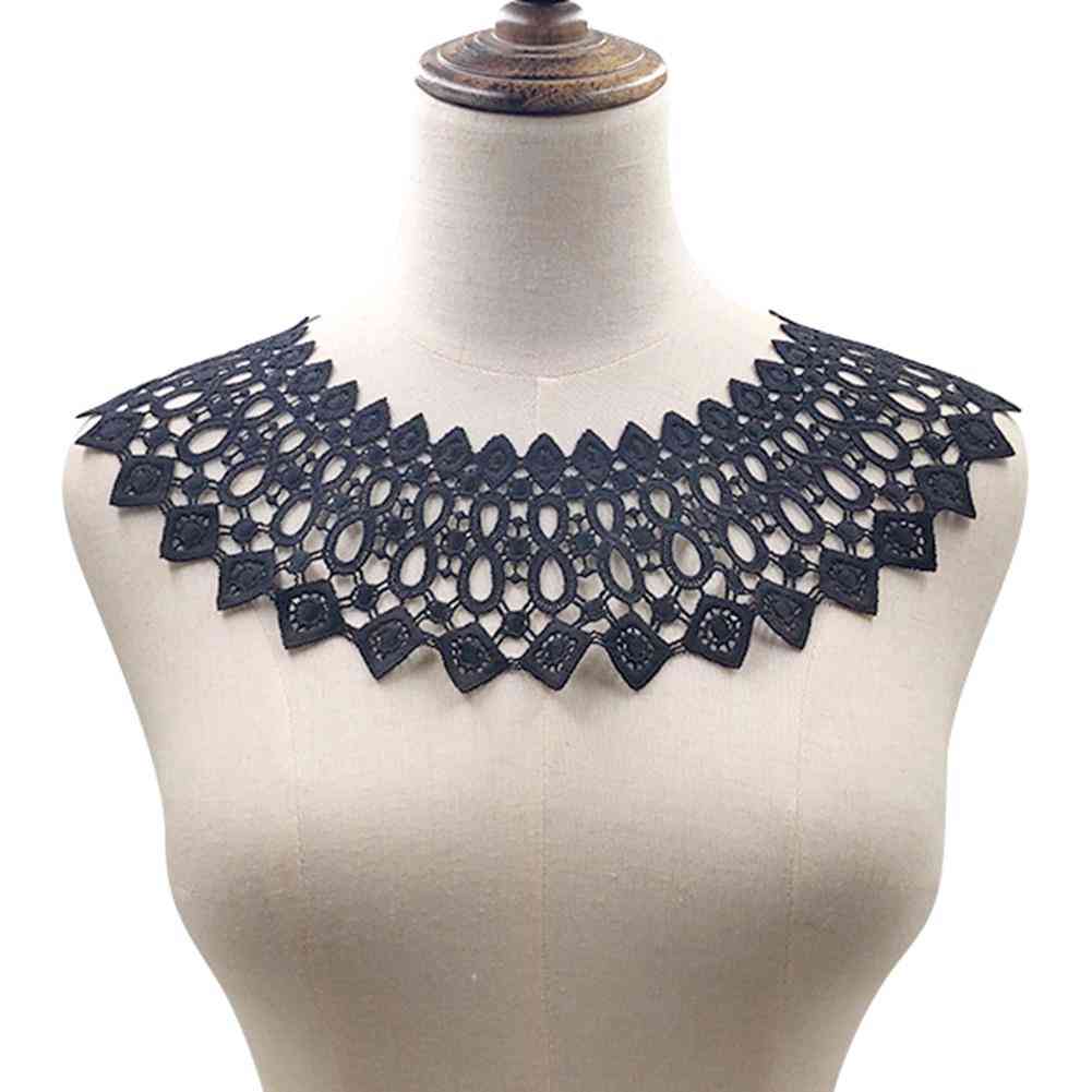 Lace Collar Applique-hollow Design Cloth Sewing Neckline Accessories