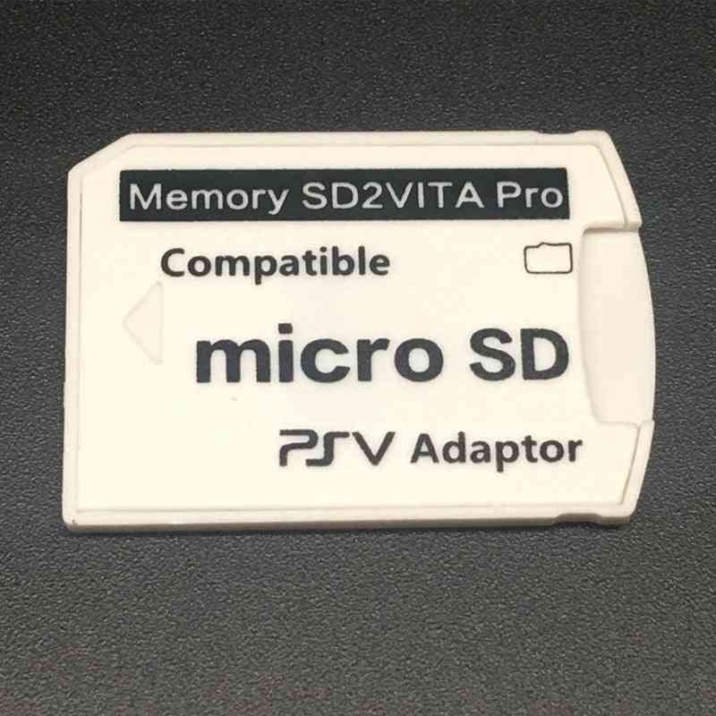 Versie 6.0 sd2vita voor ps vita geheugen tf card game card psv 1000/2000 adapter micro sd-kaartlezer